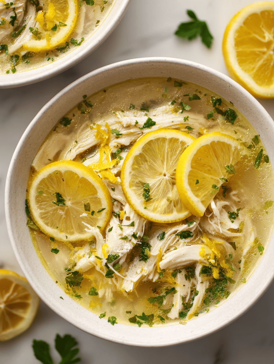 lemon chicken soup recipe