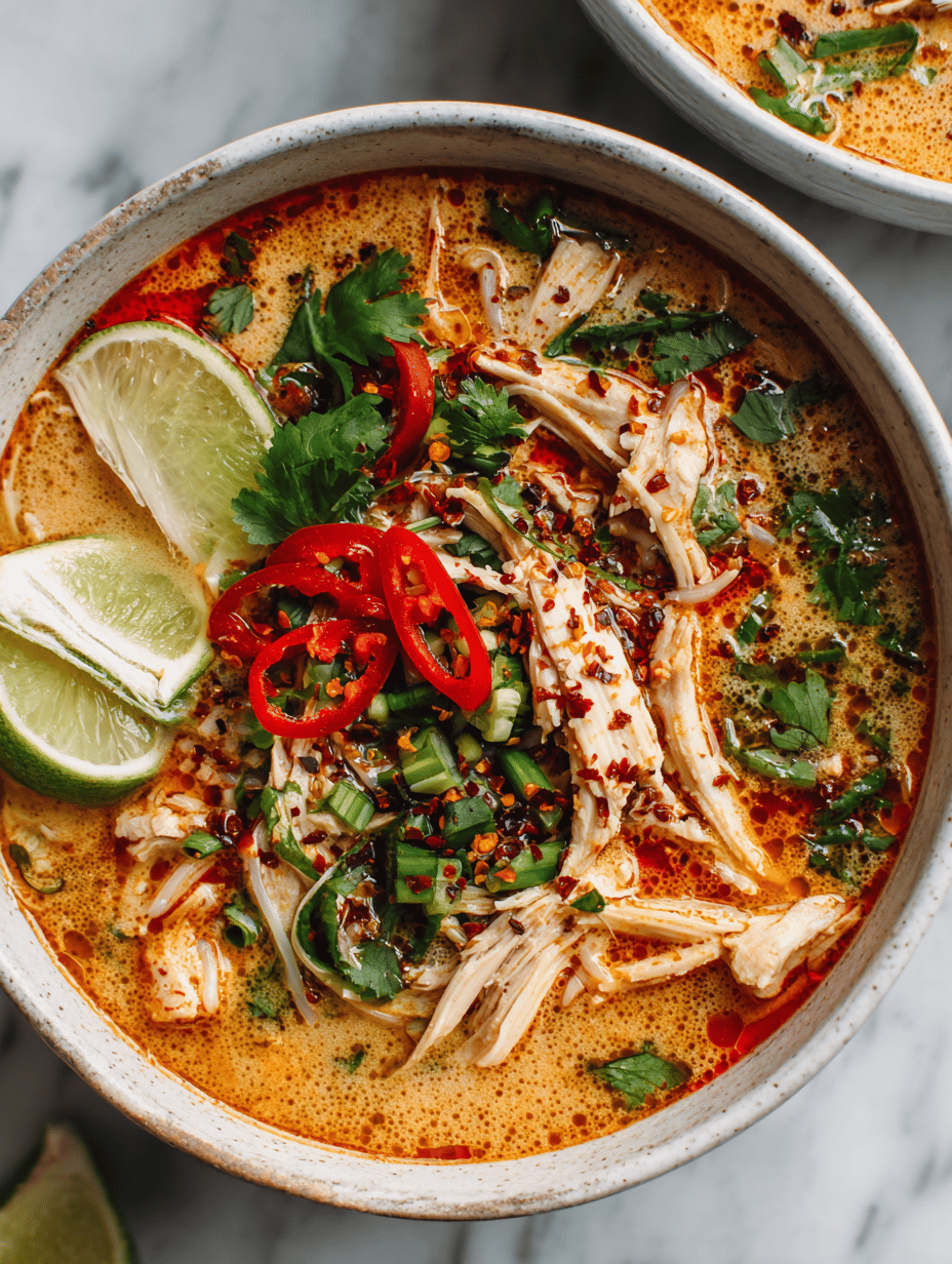 Thai chicken soup recipe
