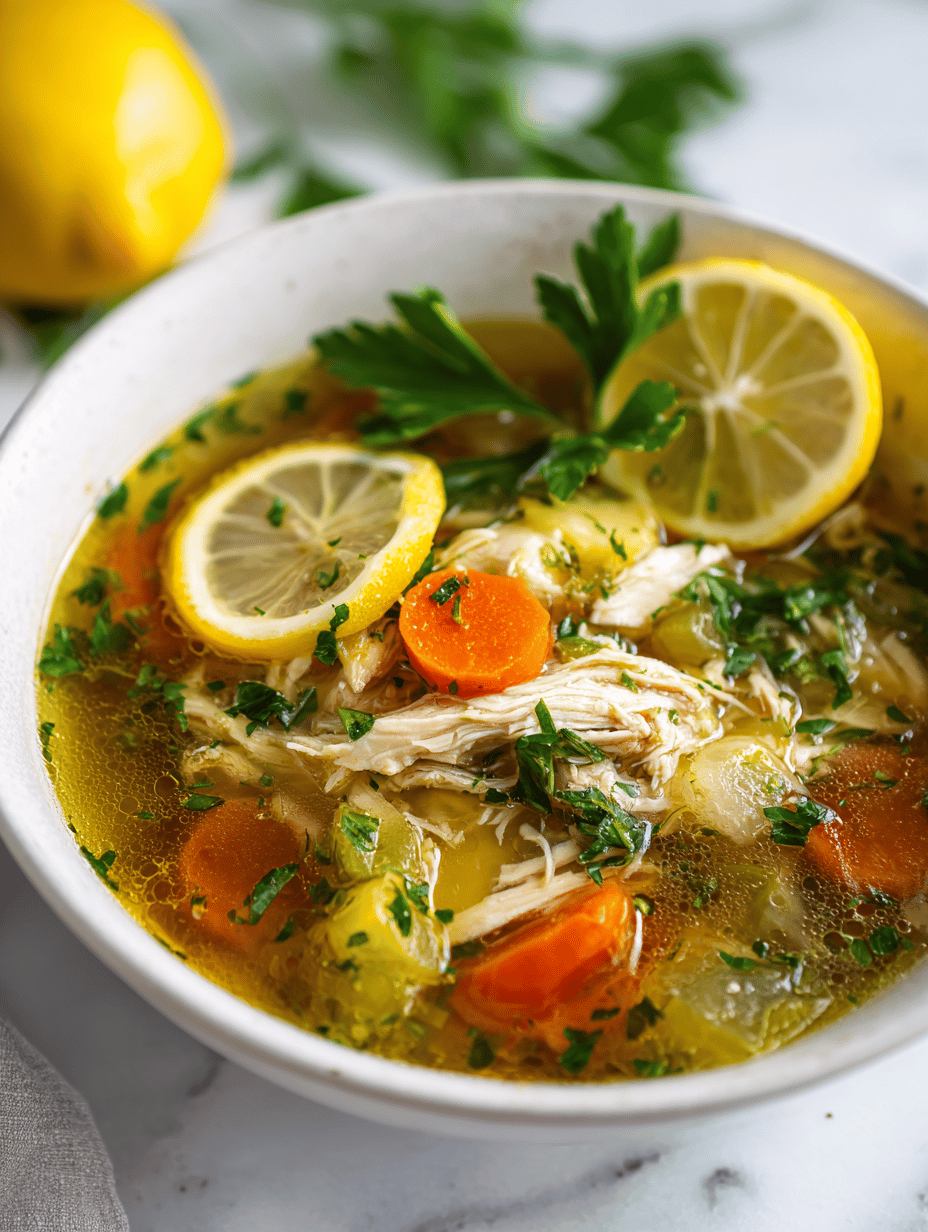 winter chicken soup recipe